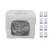 AMONIDA Casa de Enfriamiento para Mascotas 8 Bolsas de Hielo Temperatura Ambiente Más Baja para Uso en Verano (Grande)