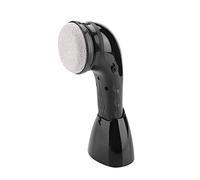 AMONIDA Cepillo Eléctrico Recargable por USB para Zapatos, 6 Cabezales de Cepillo, Pulidor de Cuero Multifuncional para Zapatos, Bolsos, Sofás, con Eliminación de Polvo, Esmalte de Aceite, Ilumina