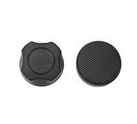 AMONIDA Cepillo Magnético para Pecera, Minilimpiador Ligero Antiarañazos para Vidrio de Acuario con Efecto de Limpieza de Doble Cara, 1 Unidad (Black)