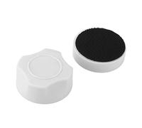 AMONIDA Cepillo Magnético para Pecera, Minilimpiador Ligero Antiarañazos para Vidrio de Acuario con Efecto de Limpieza de Doble Cara, 1 Unidad (White)
