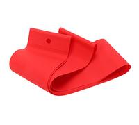 AMONIDA Cinta para Llanta de Bicicleta, Revestimiento de PVC de 80 Mm de Ancho para Neumáticos de 20 Pulgadas, con Protección Antipinchazos para Bicicletas de Montaña y de Carretera (rojo)