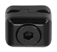 AMONIDA Clamp/Holder de Sujeción de Metal para Soporte de Flecha de Aluminio para Compuesto para Reducción de Vibraciones, Fácil Instalación, para Entusiastas y Profesionales del Tiro con, (Black)