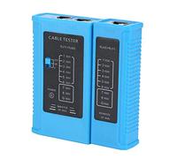 AMONIDA Comprobador de Cables RJ45 con Escaneo Automático y Diseño Desmontable para Cables Ethernet y Telefónicos, Ideal para Profesionales de Redes