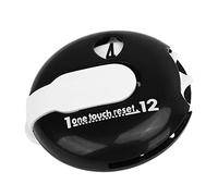 AMONIDA Contador de Puntuación de Golf, Marcador de Clip Ligero para Accesorios de Golf, Plástico Fácil de Poner a Cero, 1,2x1,2x0,6 Pulgadas, Paquete de 1 (en Blanco y Negro)