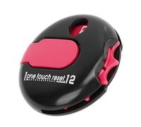 AMONIDA Contador de Puntuación de Golf, Marcador de Clip Ligero para Accesorios de Golf, Plástico Fácil de Poner a Cero, 1,2x1,2x0,6 Pulgadas, Paquete de 1 (Negro y Rosa)