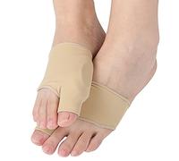 AMONIDA Corrector de Juanetes de Silicona, Protector de Dedos con Separador de Dedos, Ligero y Transpirable para Aliviar el Dolor de Hallux Valgus, Soporte Diurno y Nocturno