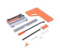 AMONIDA Cortador de Piso Laminado con Rueda y Ancho de Corte de 13 Pulgadas, Corta Eficientemente Pisos Multicapa para Propietarios y Profesionales, Acero de Aleación Aleación de Aluminio