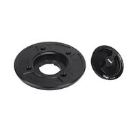 AMONIDA Cubierta del Tanque de Gasolina de la Motocicleta, Tapa de de Aleación de Aluminio con Diseño de Prensa y Giro para Z400 Z650 Z900 ZX6R KLZ1000DKF 2017 a 2020