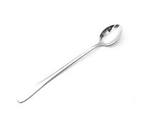 AMONIDA Cuchara de café con Largo de Acero Inoxidable, Diseño Elegante para Uso Doméstico en la Cocina, 1 Pieza (Punta puntiaguda: 5,4 X 4, X 2,6 cm / 2,1,7)
