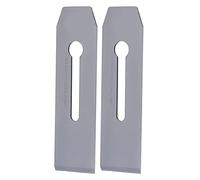 AMONIDA Cuchillas Cepilladoras de Acero de 51 Mm, Repuesto Duradero de Cepilladora Manual de Alto Rendimiento para Proyectos de Carpintería, 2 Piezas