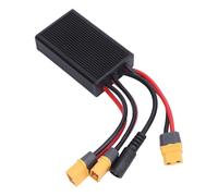 AMONIDA Descargador de Equilibrio de Paquete de Batería Doble Convertidor de Descarga de Batería Dual para Fuente de Alimentación Eficiente 20V-72V Aleación de Aluminio 1 Unidad