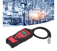 AMONIDA Detector de Gas HT601A, Probador de Fugas de Gas de Plástico con Sonda Flexible de 40 Cm, Barra Analógica LED, Alarma de Sonido, Reinicio Automático para el Ho