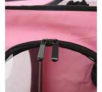 AMONIDA Diseño Plegable de Malla para Secadora de Mascotas, para un Secado Seguro de Mascotas, Adecuado para Viajes y Uso Doméstico (Pink)