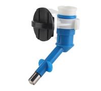 AMONIDA Dispensador de Agua Colgante Cabezal de Botella Esencial para Perros Gatos y Mascotas Pequeñas Durable Azul 1 Unidad
