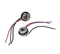 AMONIDA Enchufe de Arnés de Cableado Precableado, Enchufes de Base de Luz LED de Calidad para Proyectos de Bricolaje en Automóviles y Barcos, 2 uds.