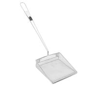 AMONIDA Espumadera de Aceite de Acero Inoxidable, Cuchara Coladora de Alimentos de Malla Fina, Espumadera de Largo con Diseño, Ideal para Freír y Cocinar en Restaurantes