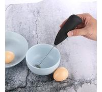 AMONIDA Espumador de Leche Eléctrico de Mano, Creador Eficiente de café con Leche para Uso Doméstico, Acero Inoxidable 304, 1 ud.
