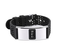 AMONIDA Fitness Tracker, Pulsera Inteligente Delgada con Monitor de Ritmo Cardíaco, Rastreador de Sueño, Gestión del Ciclo Menstrual, 10 Modos Deportivos, IPX8, 5.3, Compatible con (Silver)