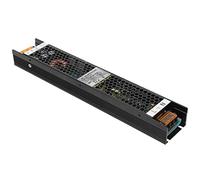 AMONIDA Fuente de Alimentación de Atenuación Duradera de 250 W con Aluminio Resistente a la Corrosión, Admite Control SCR 0-10 V PWM Dali para Tiras de Luz LED, Ideal para Iluminación Comercial