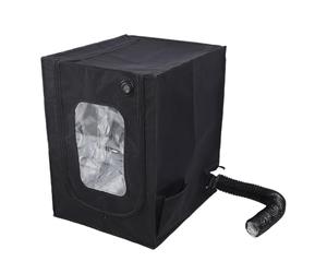 AMONIDA Gabinete para Impresora 3D Ignífugo a Prueba de Polvo, Sala de Cubierta Protectora de Temperatura Constante, Termohigrómetro para las Series Lab P1, X1, A1 y Ender 3 V3