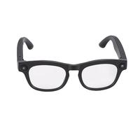 AMONIDA Gafas Inteligentes con IA, Música, con Cámara HD de 2MP, Traducción de Ayuda por Voz AI para Viajes, Comunicación Empresarial