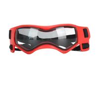 AMONIDA Gafas para Perros Elegantes Gafas de Sol con Protección UV para Perros y Gatos Uso Al Aire Libre 1 par de Silicona 5.12x1.97x1.57in (S)