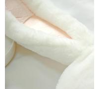 AMONIDA Gorro de Conejito de Felpa Cálido, Gorro de Disfraz de Decoración Linda, con Orejas Súper Suaves y Felpa Corta, Ideal para Halloween, Pascua, Navidad y Cosplay (WHITE) (WHITE)