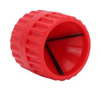 AMONIDA Herramienta de Escariador de Tuberías, Escariador Exterior Interior Eficiente, Diseño 2 en 1 para Reparaciones de Plomería, Tubo de Cobre de PVC PPR