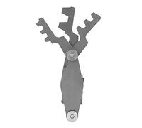 AMONIDA Herramienta de Medición de Paso de Calibre de Rosca para Medición Precisa de Rosca de Tornillo, Acero Al Carbono Duradero, Diseño Liviano, Perfecto para Entusiastas del Bricolaje (Plantilla