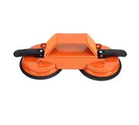 AMONIDA Herramienta para Fijar Espacios en el Piso, Superficie de Impacto Resistente de 45 Grados, Herramienta de Reparación de Espacios con Ventosa Doble con Fuerte Succión, Ideal para Pisos de