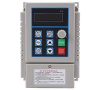 AMONIDA Inversor de Controlador de Velocidad Ajustable VFD de Frecuencia Variable para AC 220 V 0,75 KW 1 Unidad