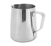 AMONIDA Jarra de Espuma de café de Acero Inoxidable con Más Grueso para Tirar Suavemente las Flores en Cafeterías y Restaurantes 550 Ml (550ML)