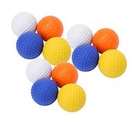 AMONIDA Juego de 12 Pelotas de para Niños para Práctica de Entrenamiento y Ejercicio en Interiores en Material de PU Suave y Flexible