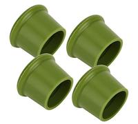 AMONIDA Juego de 20 Tapones de Vino de Silicona, Cubiertas de Botellas Suaves y No Tóxicas para Uso Doméstico, Ideales para Almacenamiento de Vino y Bebidas (GREEN)