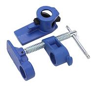 AMONIDA Juego de Abrazaderas para Tubos de Encolado de Madera de Alta Resistencia para Carpintería con Diseño de Embrague Múltiple de Liberación Rápida Acero Maleable G3/4 Pulgadas