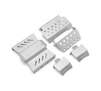 AMONIDA Juego de Armaduras de Chasis RC, Acero Inoxidable Resistente a la Corrosión, Armadura Ligera de Tamaño Pequeño con Excelente Acabado, Ideal para Coche RC GEN8 1/10
