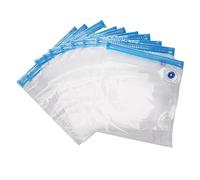 AMONIDA Juego de Bolsas Selladoras Al Vacío, 10 Uds., Bolsas Duraderas de Compresión Al Vacío para Alimentos para un Almacenamiento Eficiente de Alimentos (28 * 26cm)
