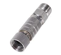 AMONIDA Juego de Conector de Liberación de Aerógrafo y Adaptador para Conexiones Rápidas de Manguera Conexiones de Desconexión Rápida de 1/4" Hechas de Cobre y Acero de
