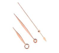 AMONIDA Juego de Manecillas de Reloj para Movimiento ETA2824, Agujas de Metal Duraderas para Horas, Minutos y Segundos, Reparación de Relojes, Oro/Oro Rosa, 3 Piezas (T41 Rosa