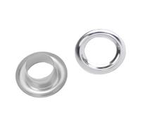 AMONIDA Juego de Ojales de 6 Mm Kit de Ojales de Acero Inoxidable 201 Premium para Proyectos de Bricolaje y Manualidades 300 Juegos (SILVER)
