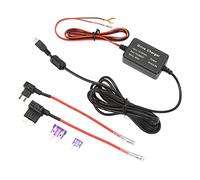 AMONIDA Kit de Cableado para Cámara de Salpicadero, Adaptador USB Fiable de 12 V-30 V a 5 para Fuente de Alimentación Continua para Cámara de Salpicadero, GPS, de Espejo, 3,2 M de Longitud