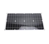 AMONIDA Kit de Cargador de Panel Solar Resistente Al Agua, Controlador Versátil de 25 W para Uso en Exteriores, Ideal para Acampar, 1 Pieza (50A)