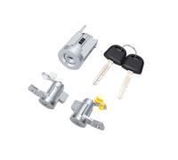 AMONIDA Kit de Cilindro de Cerradura de Puerta con Interruptor de Encendido para 2004-2013, Seguridad Confiable con 2 Llaves, Fácil Instalación, Juego Completo de 3 Piezas