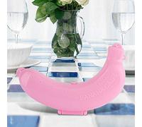 AMONIDA Linda Caja Protectora de Plátanos de Frutas de 3 Colores, Estuche para Almacenamiento de Contenedores de Almuerzo, Protector de Plátanos para Actividades Al Aire Libre en la Oficina, Ideal