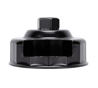 AMONIDA Llave de Filtro de Aceite 76mm para Sprinter, Compatible con | Diseño versátil, ajuste perfecto, acero al carbono, acabado arenado, 14 flautas