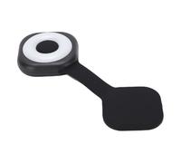 AMONIDA Luz Nocturna Magnética para Enfermera, Portátil, 6 Engranajes, Brillo Ajustable para Leer, Acampar, Luz Blanca Cálida y Roja para Enfermeras, Silicona ABS, 2,56 X 2,05 X 0,75 Pulgadas (BLACK)