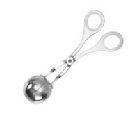 AMONIDA Máquina para Hacer Albóndigas de Acero Inoxidable 304, Herramienta Fácil de Limpiar de Alta Resistencia para Cocinar en la Cocina (Medio)