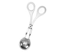 AMONIDA Máquina para Hacer Albóndigas de Acero Inoxidable 304, Herramienta Fácil de Limpiar de Alta Resistencia para Cocinar en la Cocina (talla pequeña)