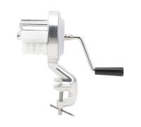 AMONIDA Máquina para Hacer Cavatelli, Prensa de Macarrones, Máquina de Pasta, Manivela Manual, sin Electricidad, Plástico de Aleación de Aluminio Resistente para Cocina Casera con Abrazadera Ajustable