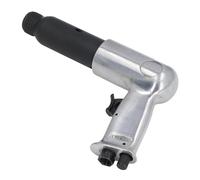 AMONIDA Martillo Neumático, de Pistón de 92 Mm, 2200 BPM, Martillo de Entrada PT de 1/4 pulg. con Retenedor de Rápido y 4 Cabezales de Cincel, Ideal para Corte de Paneles de Metal, Reparación de